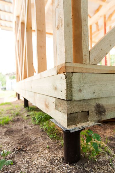 Shed Footing Installation